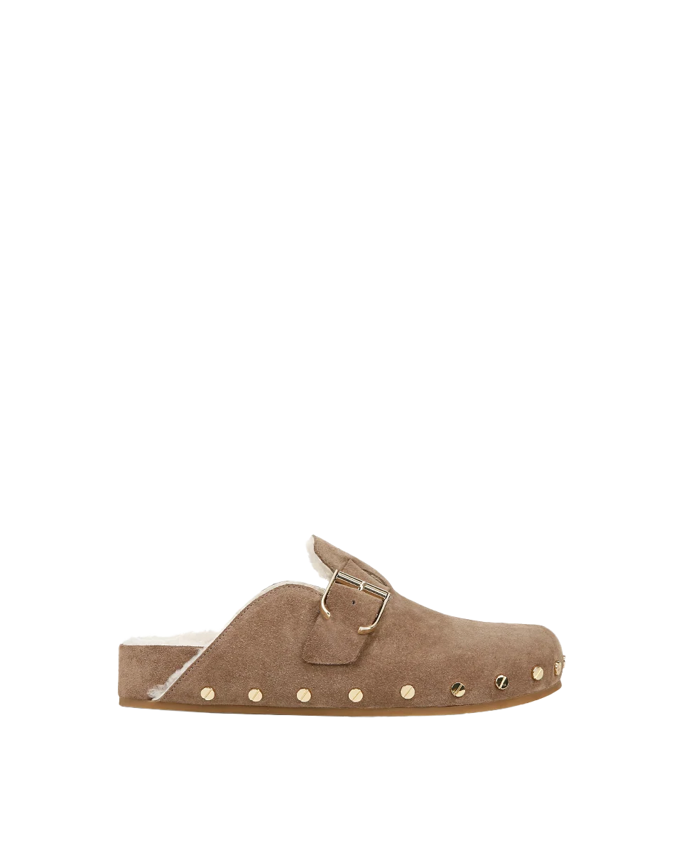 Fern Shearling Clog