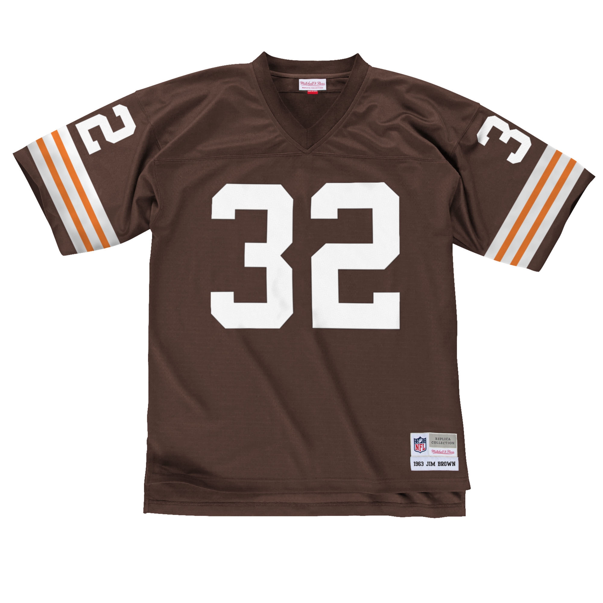 Jim Brown #32 Cleveland Browns Mitchell & Ness Throwback NFL Jersey