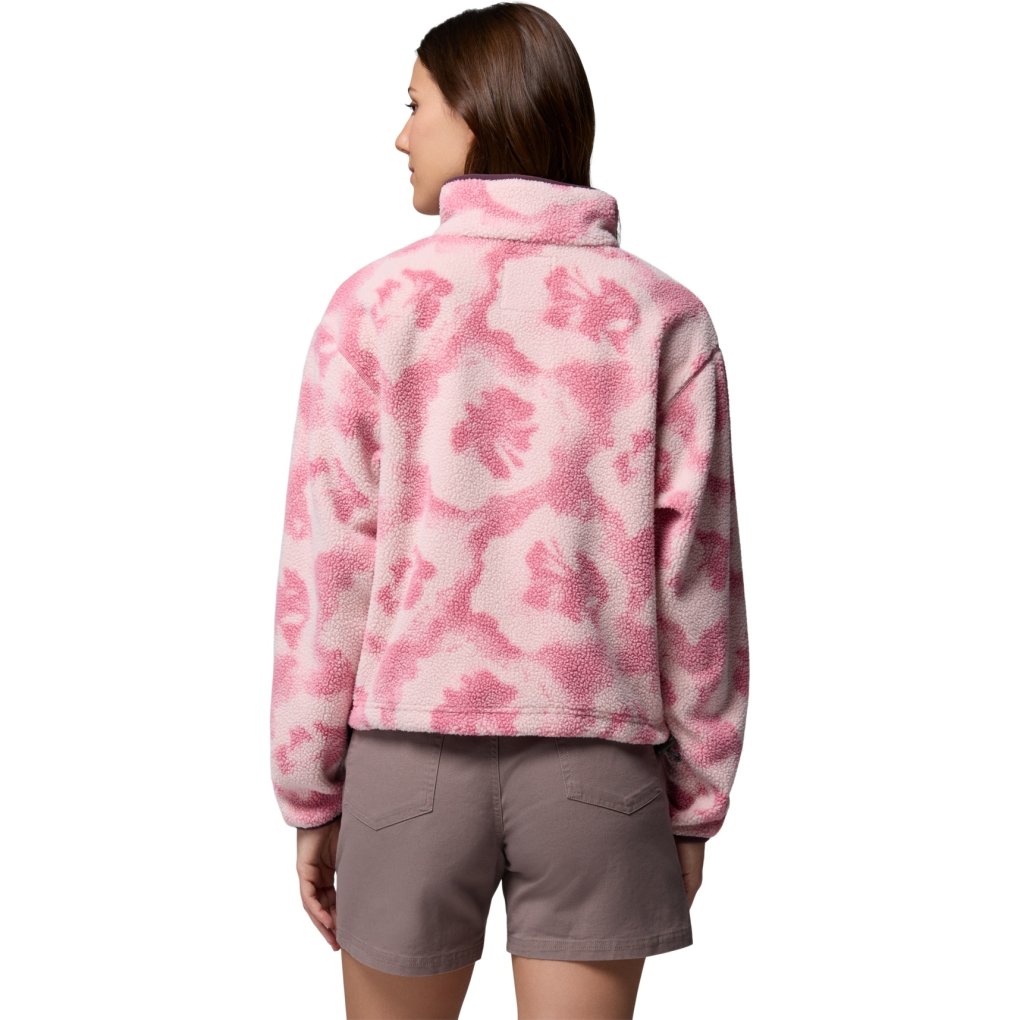 Columbia Helvetia II Printed Half Snap Fleece Pullover Women - Rosette/Sprayflower