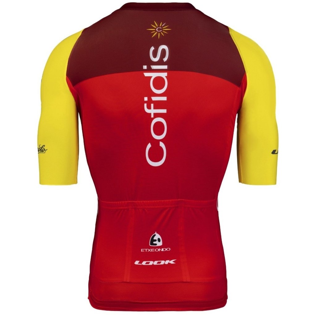 Etxeondo Aero Short Sleeve Jersey Men - Team Cofidis