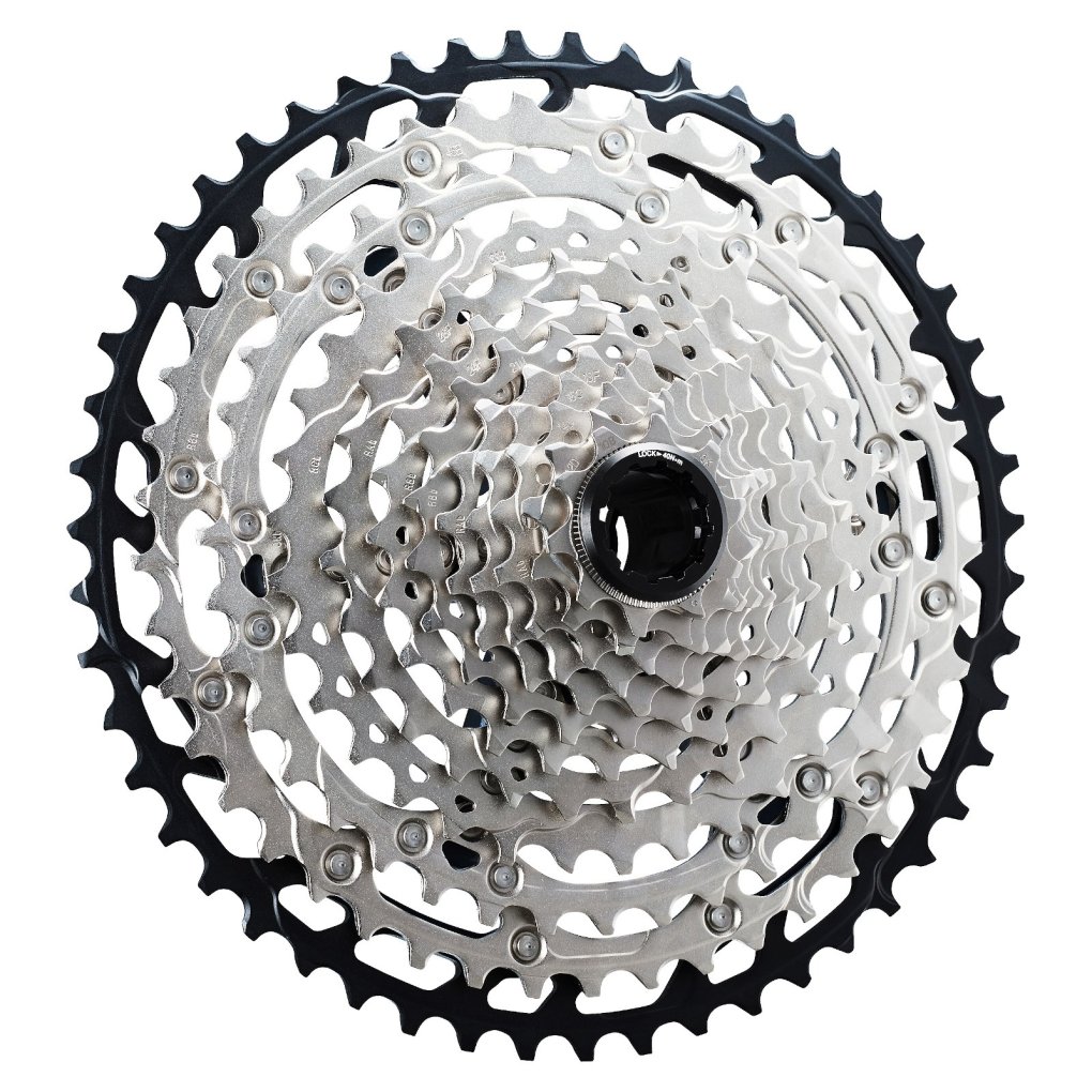 Shimano SLX CS-M7100 Cassette 12-speed - black/silver