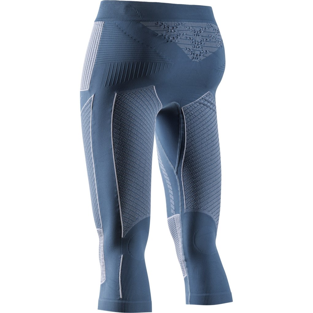 X-Bionic Energy Accumulator 4.0 3/4 Pants Women - mineral blue/arctic white 3/4