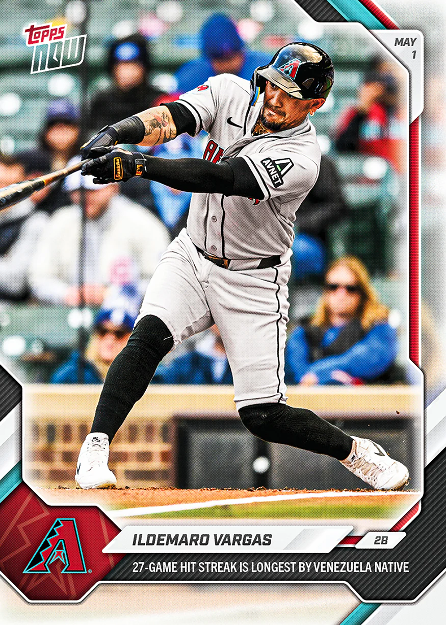 Ildemaro Vargas - 2026 MLB Topps NOW® - Card 148