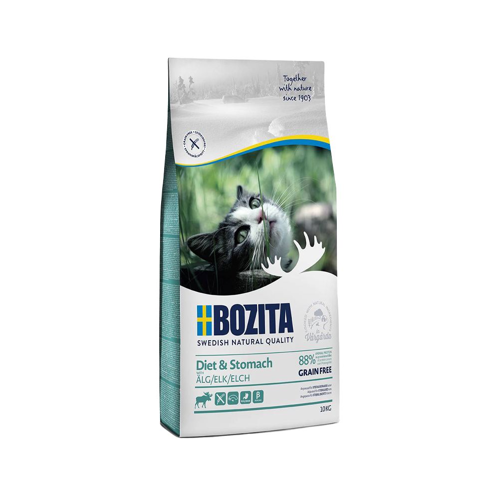 Bozita Diet & Stomach Grain Free Cat Food - 2 kg - Moose