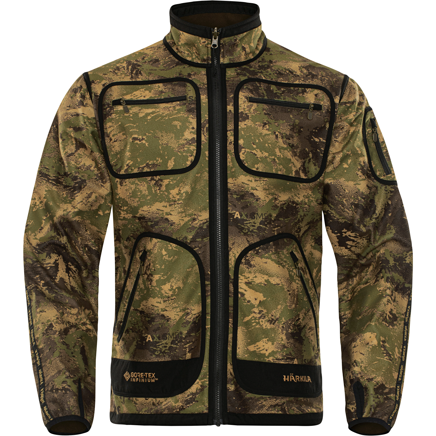 Härkila Vetted Vintage™ Kamko - Limited Edition Fleece Jacket Men (Willow Green\/Axis Msp® Forest)