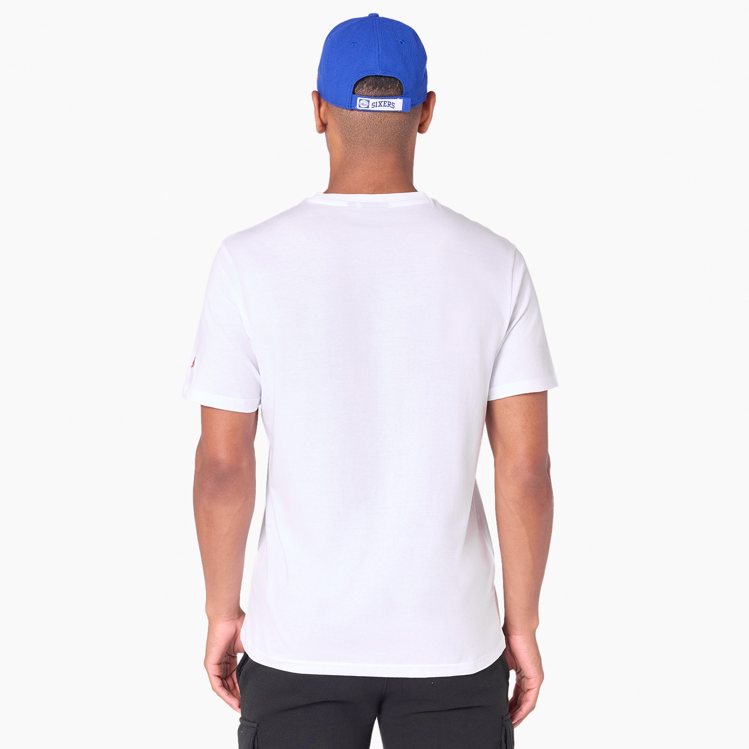 Philadelphia 76ers Team Logo New Era NBA T-Shirt White