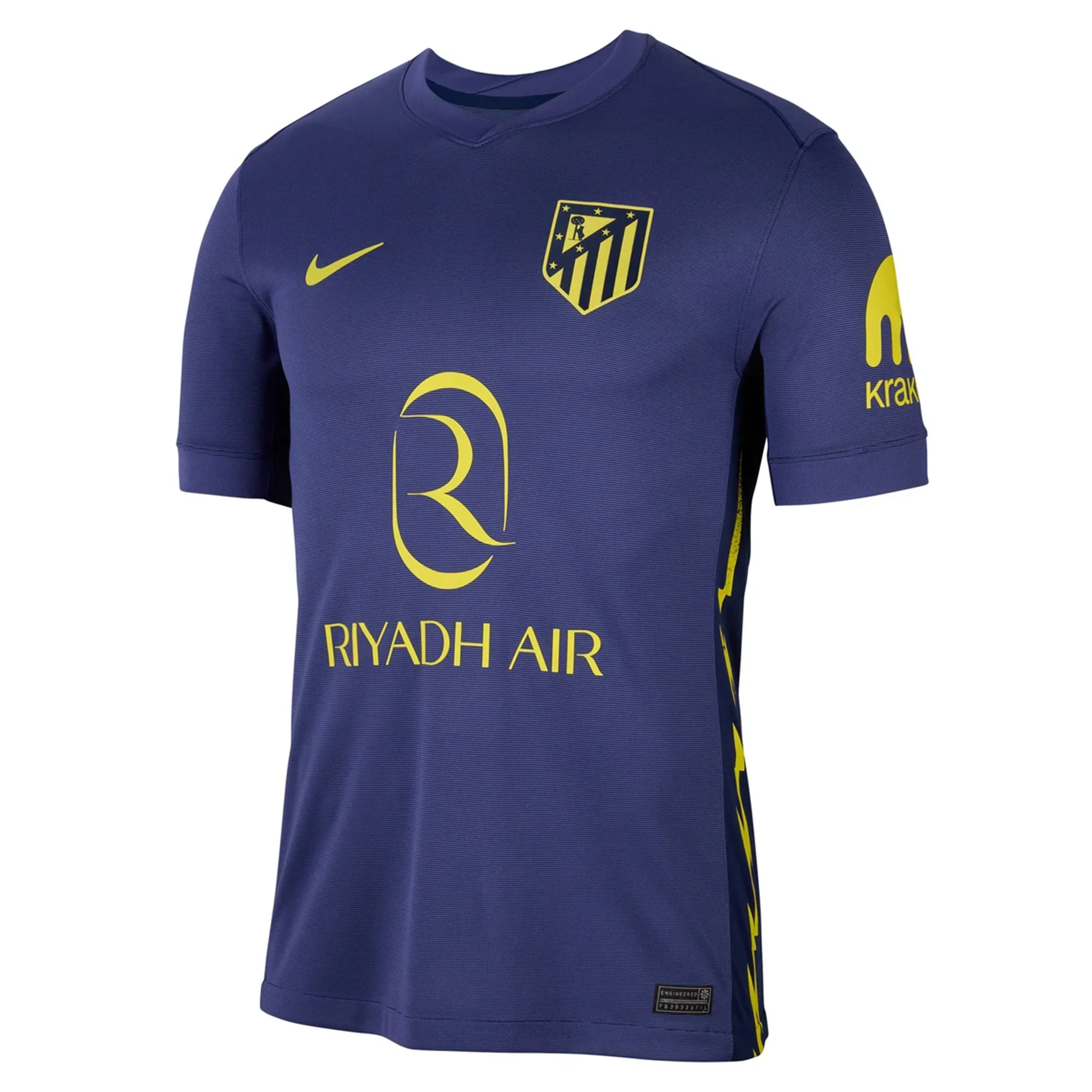 Atlético Madrid Away Jersey 25/26 (Binary Blue/Vibrant Yellow)