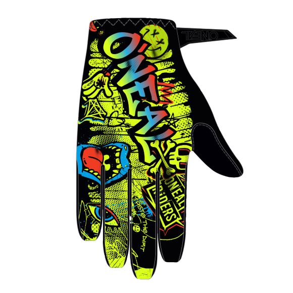 Gloves cross O'Neal Matrix - Rancid - Child - Black / YellowRef: OL2170
