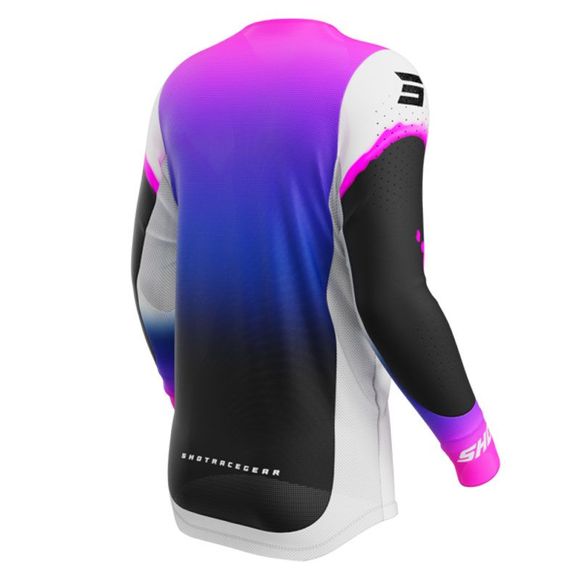 Maillot cross Shot AEROLITE - ASTRAL 2025 - Bleu / RoseRef : SO2648