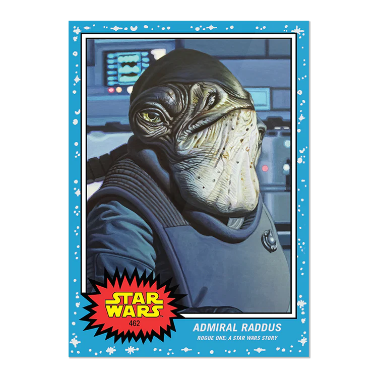 Topps UK - SW Living Set Card #462 - ADMIRAL RADDUS