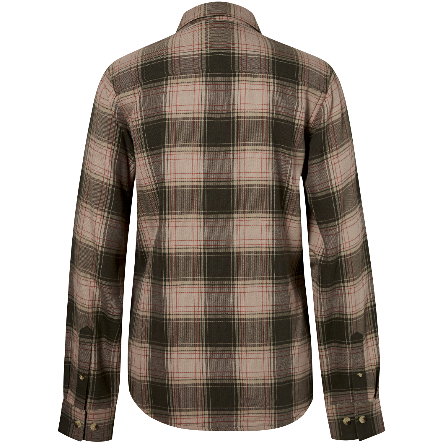 Pinewood Finnveden Forest Flannel Shirt Women (Olive\/D.Green)