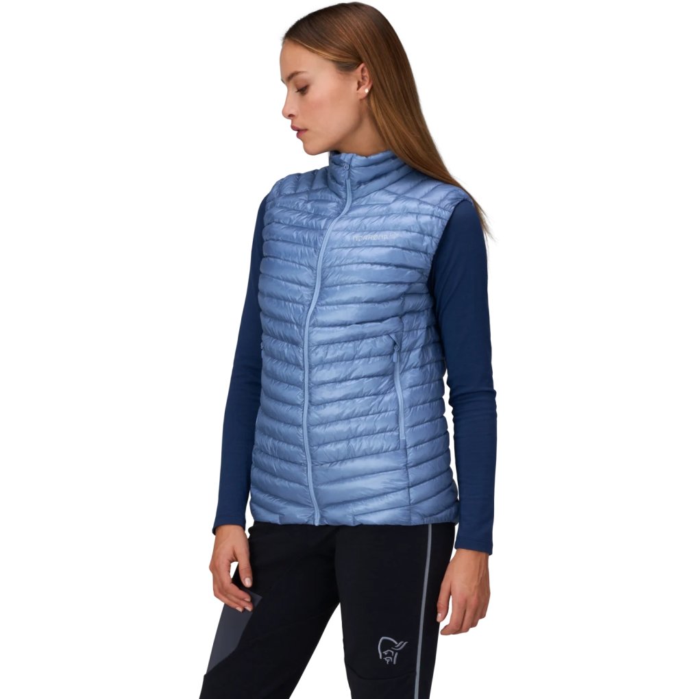 Norrona trollveggen superlight down800 Vest Women - Infinity