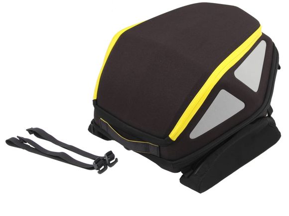 Hepco & Becker Royster saddle bag - Basic seatpad included - black UniversalRef: Hbe05703A / 640811 00 07