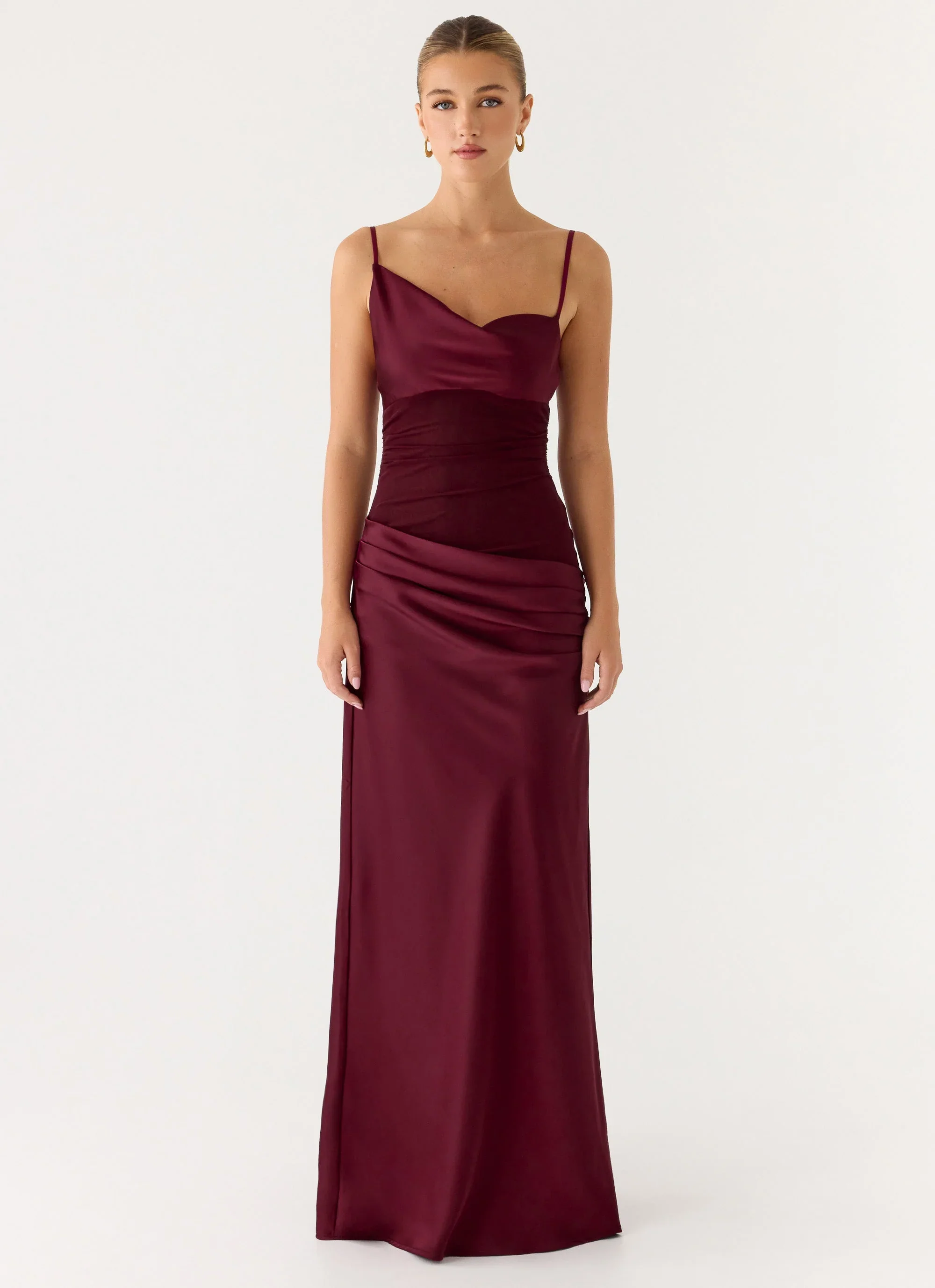 Eternal Energy Maxi Dress - Merlot