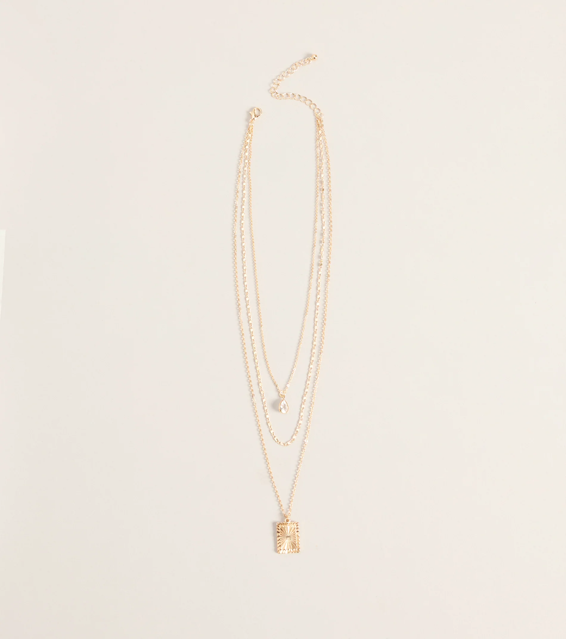Collected Charm Layered Necklace