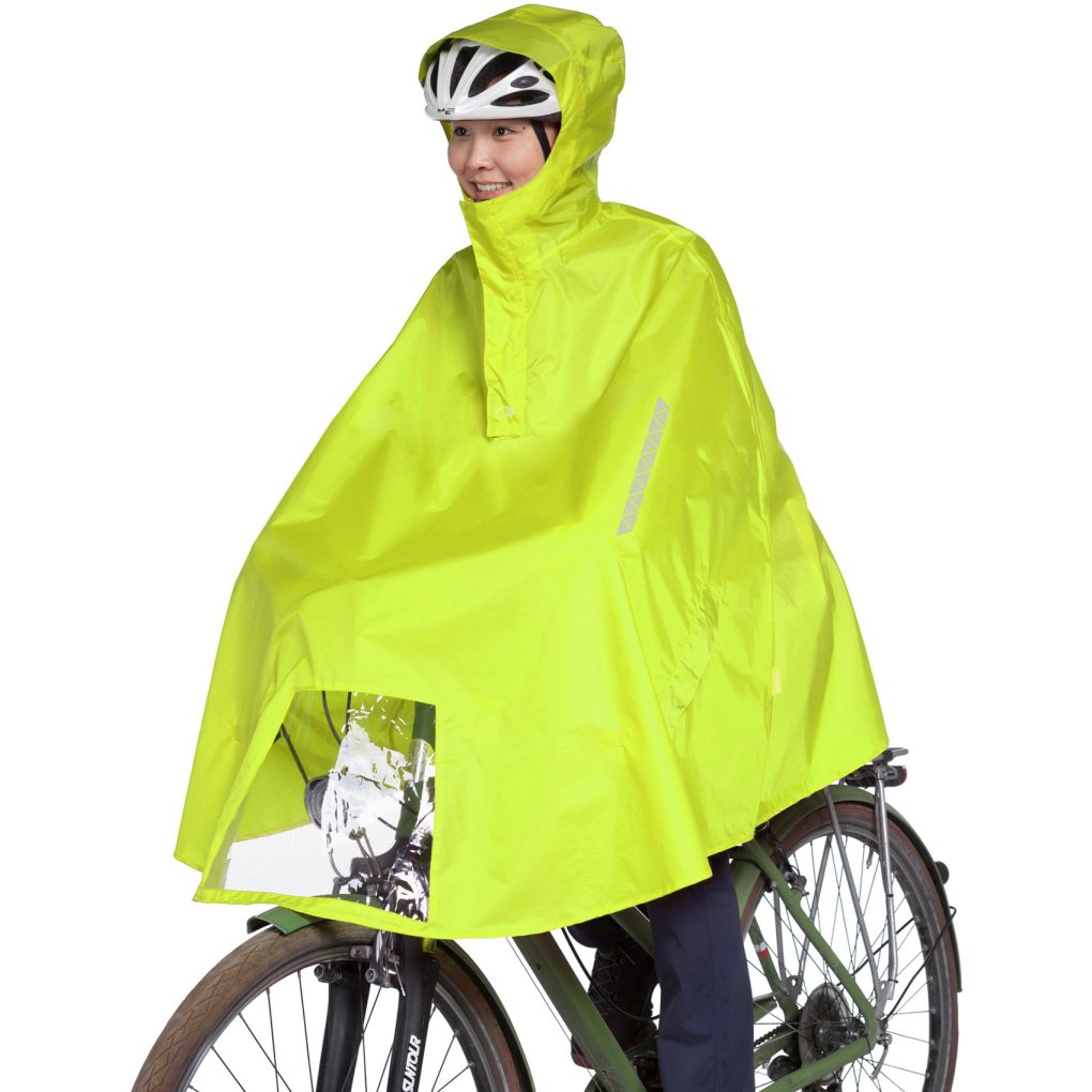 Tatonka Bike Poncho - safety yellow