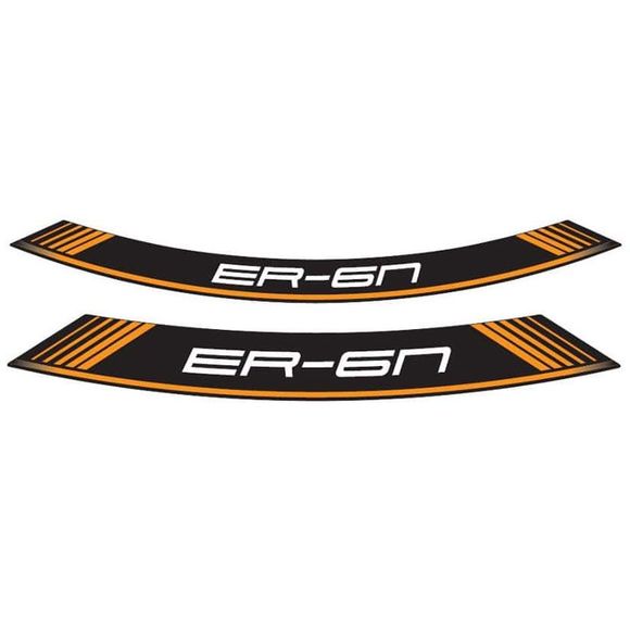 Filet de jantes Puig MODELE KAWASAKI ER 6 Universel - OrangeRef : 9311