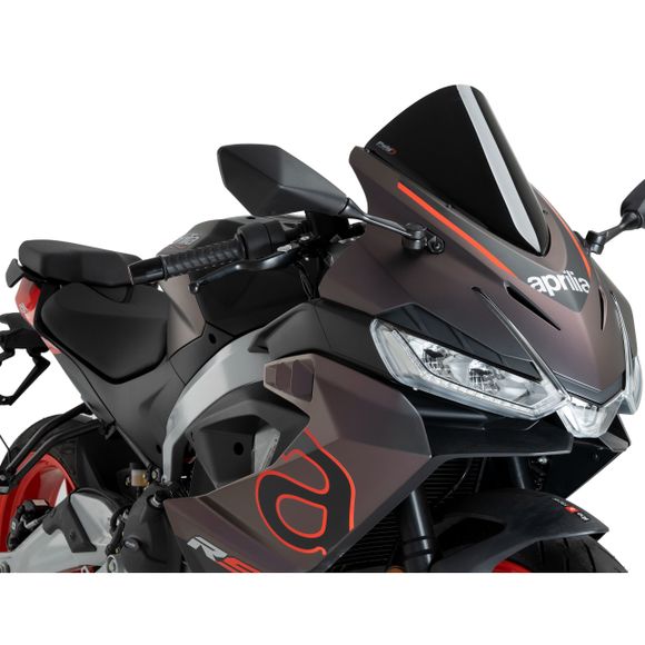 Puig R- RACER screen (+6 cm) - BlackAPRILIA 457 RS 457 - 2024 - 2025Ref : PUI0883