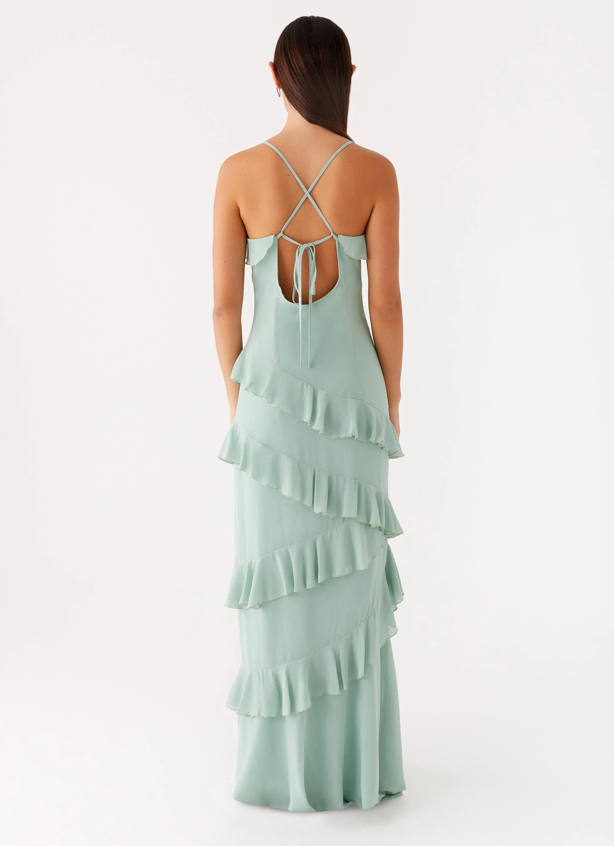 Country Club Maxi Dress - Sage