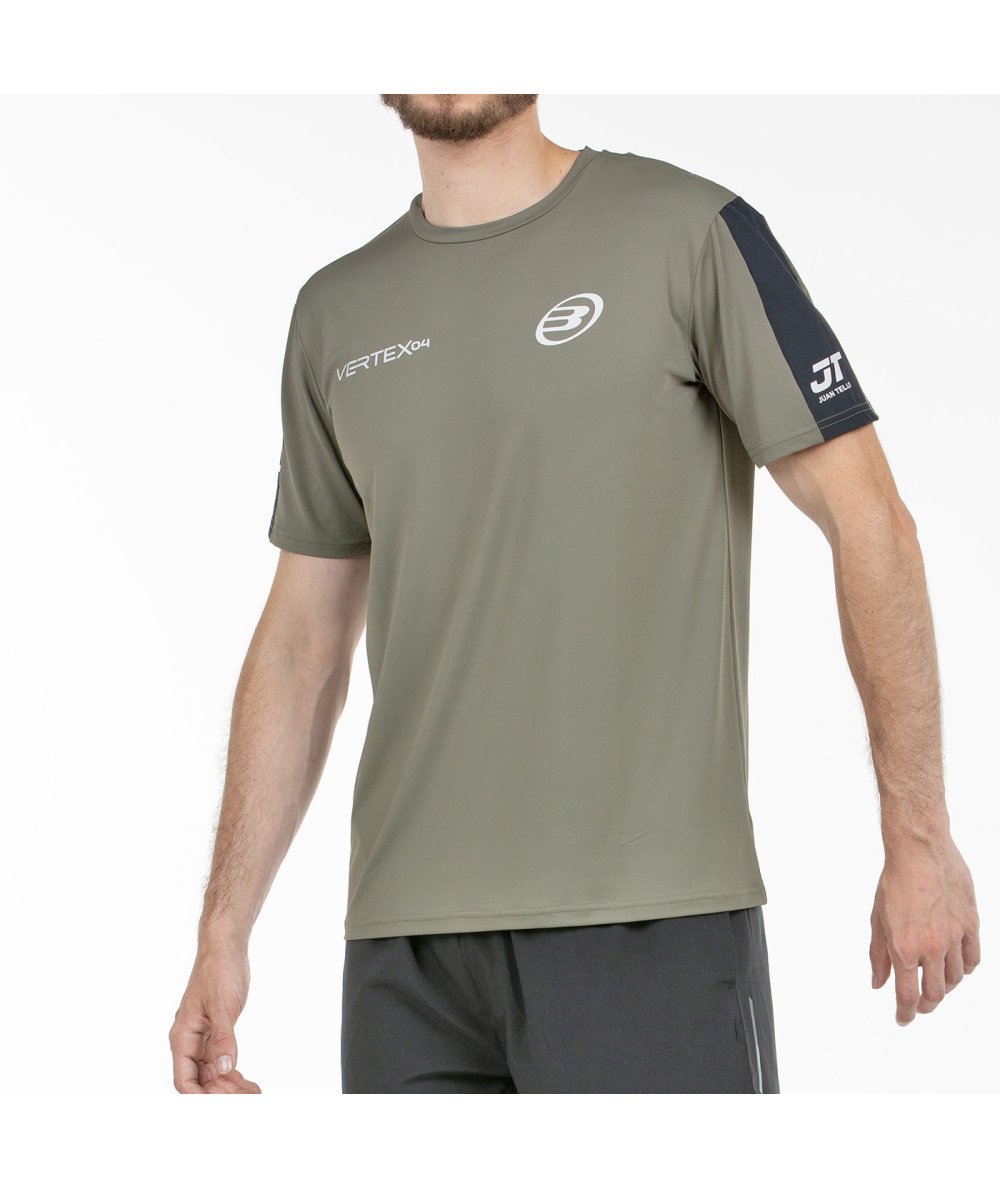 BULLPADEL TELLO 25V KHAKI T-SHIRT