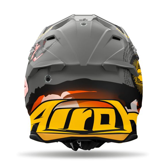 Casque cross Airoh TWIST 3 - ADVENTURE 2025 - NoirRef : AR1429