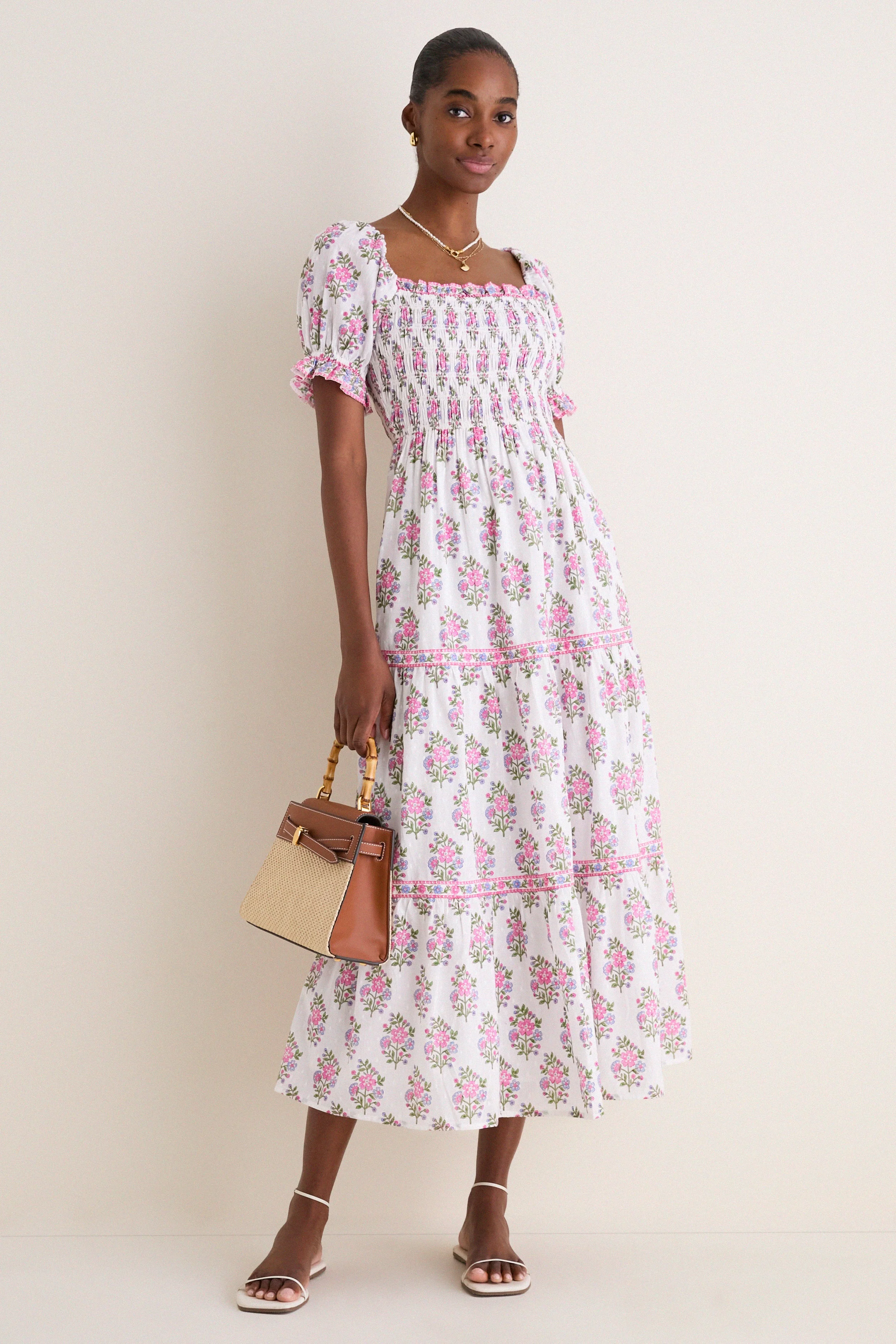 Schiffly Folk Posey Palermo Dress