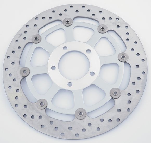 Round Nissin semi-floating brake discRef: NI00113A / 1036612