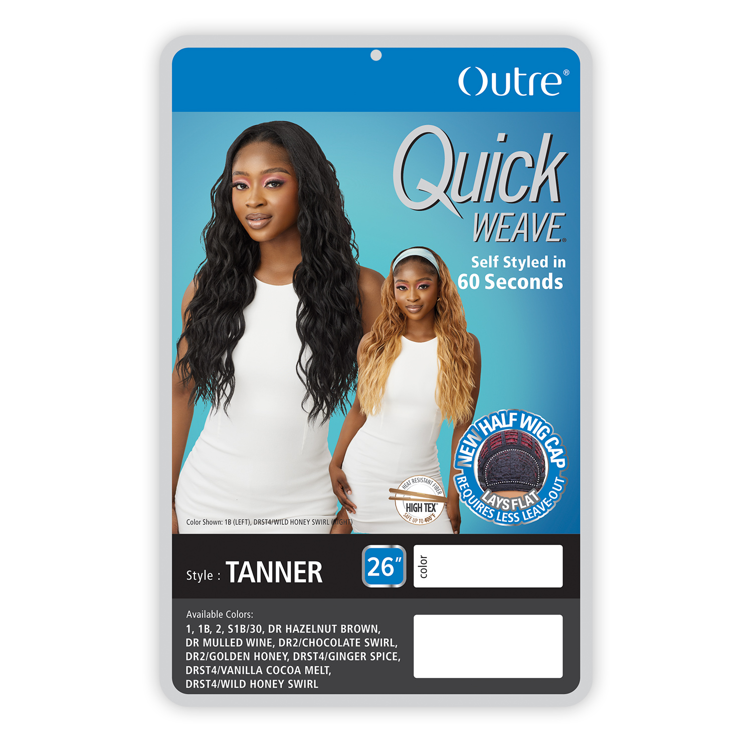 Outre Half Wig Quick Weave Tanner