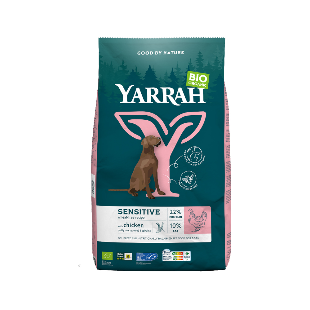 Yarrah Dry Dog Food Sensitive Bio - 10kg