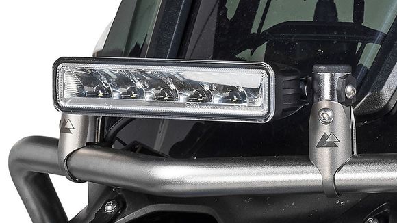 Touratech M6 Headlight Support for Bullbar - Universal SilverRef: Trt01313A / 01-037-5173-0
