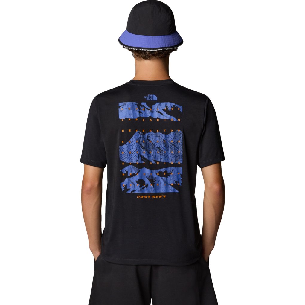 The North Face Foundation Mountains Faces T-Shirt Men - TNF Black
