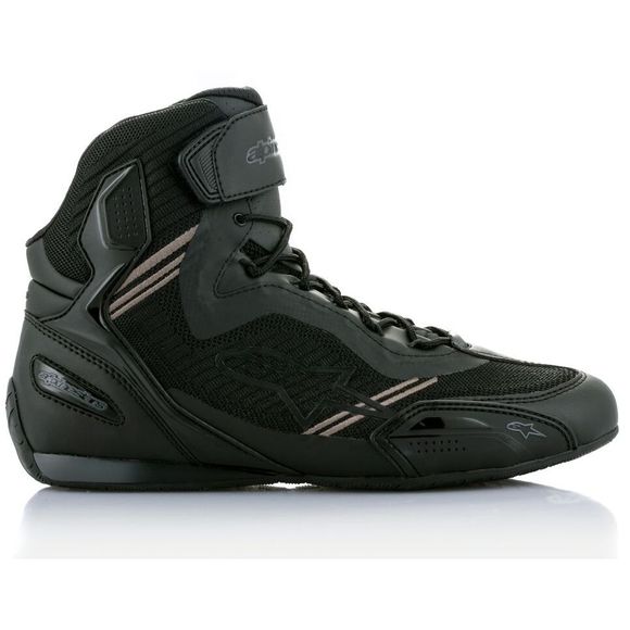 Alpinestars FASTER-3 RIDEKNIT Motorcycle Riding Shoes — Black / BlackRef: AP12262
