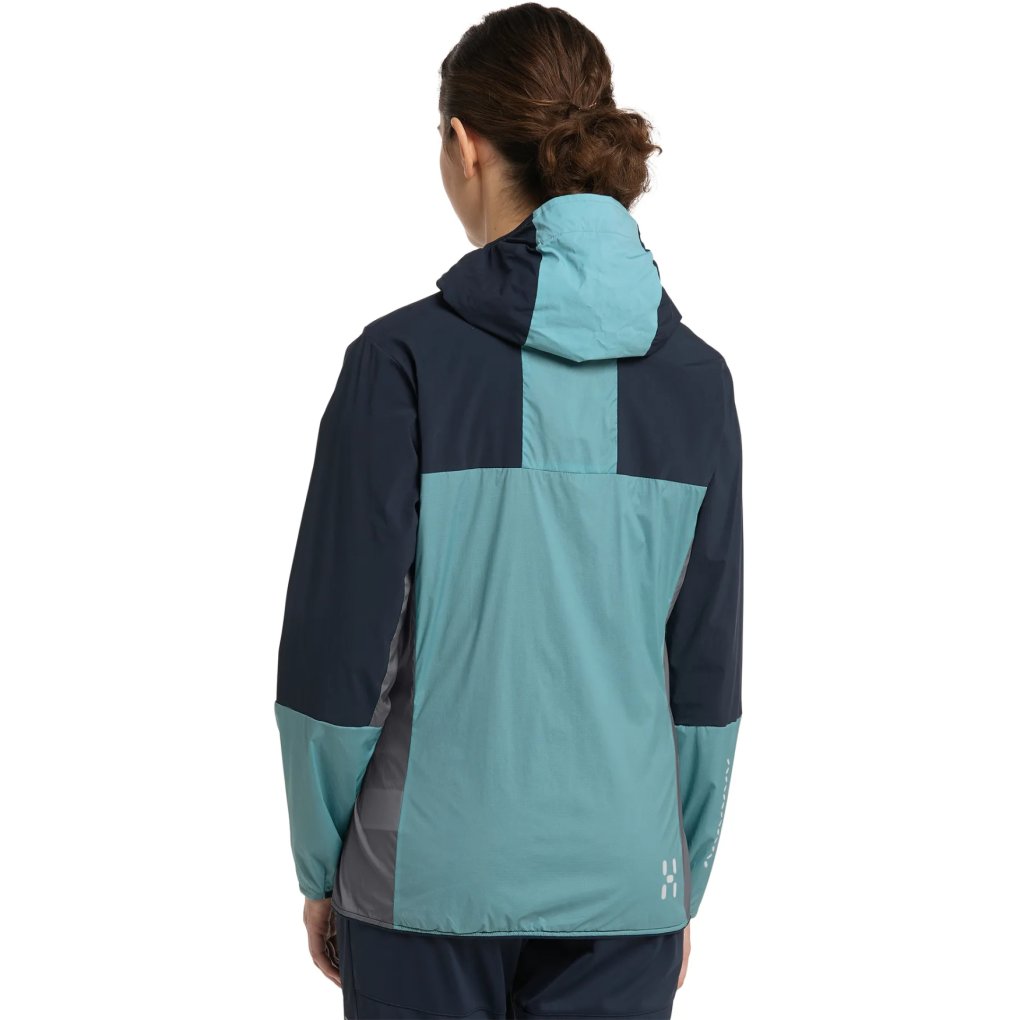 Haglöfs L.I.M Alpha Hood Jacket Women - frost blue/tarn blue 4XG