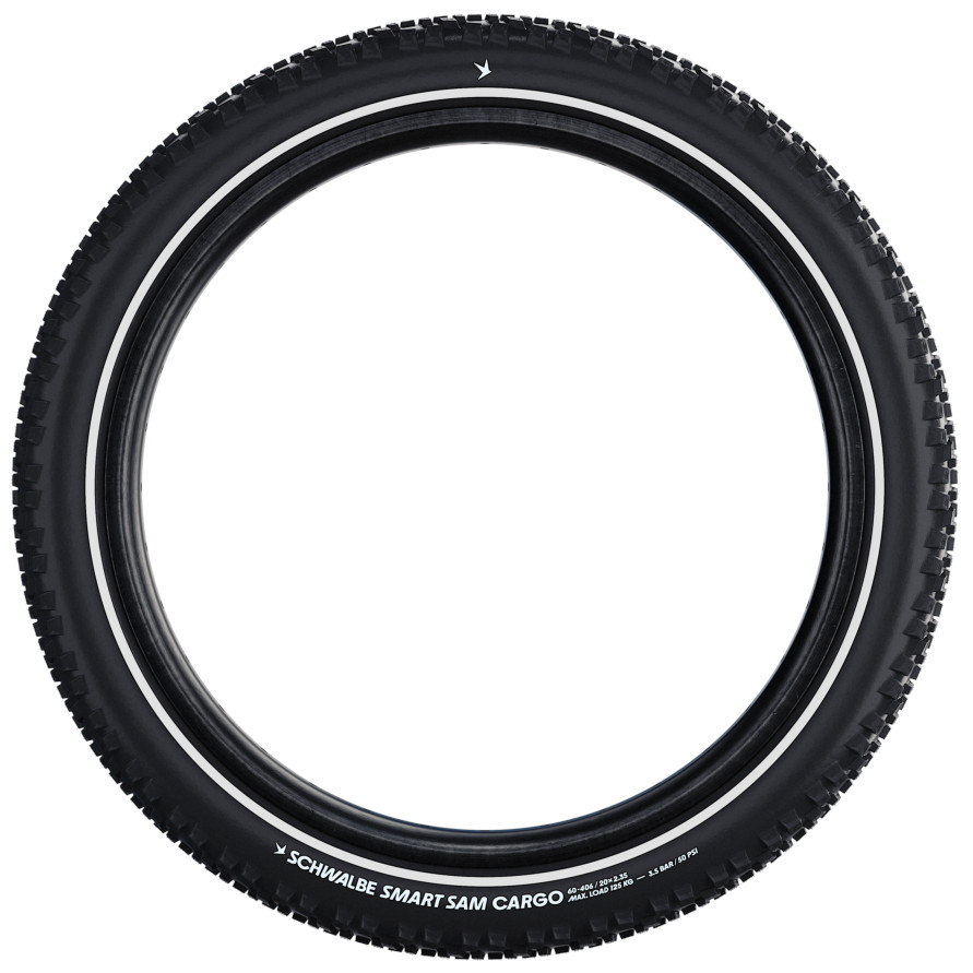 Schwalbe Smart Sam Cargo Wire Bead Tire - Performance | Addix E | Super Defense | ECE-R75 - 27x2.35
