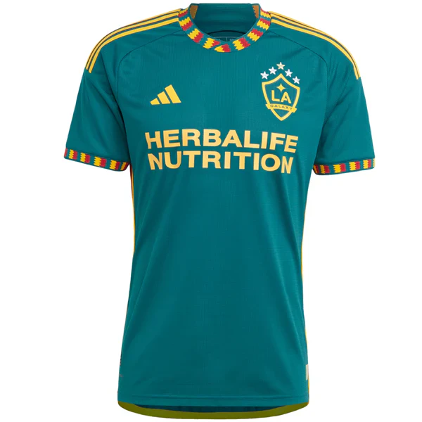La Galaxy Authentic Away Jersey 23/24 (Green/Yellow)