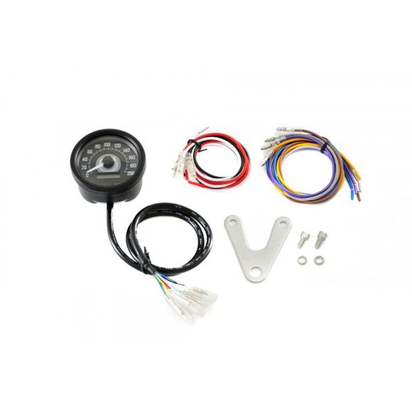 Daytona Velona 2 D60 Universal Black Digital Speedometer - BlackRef: 88642