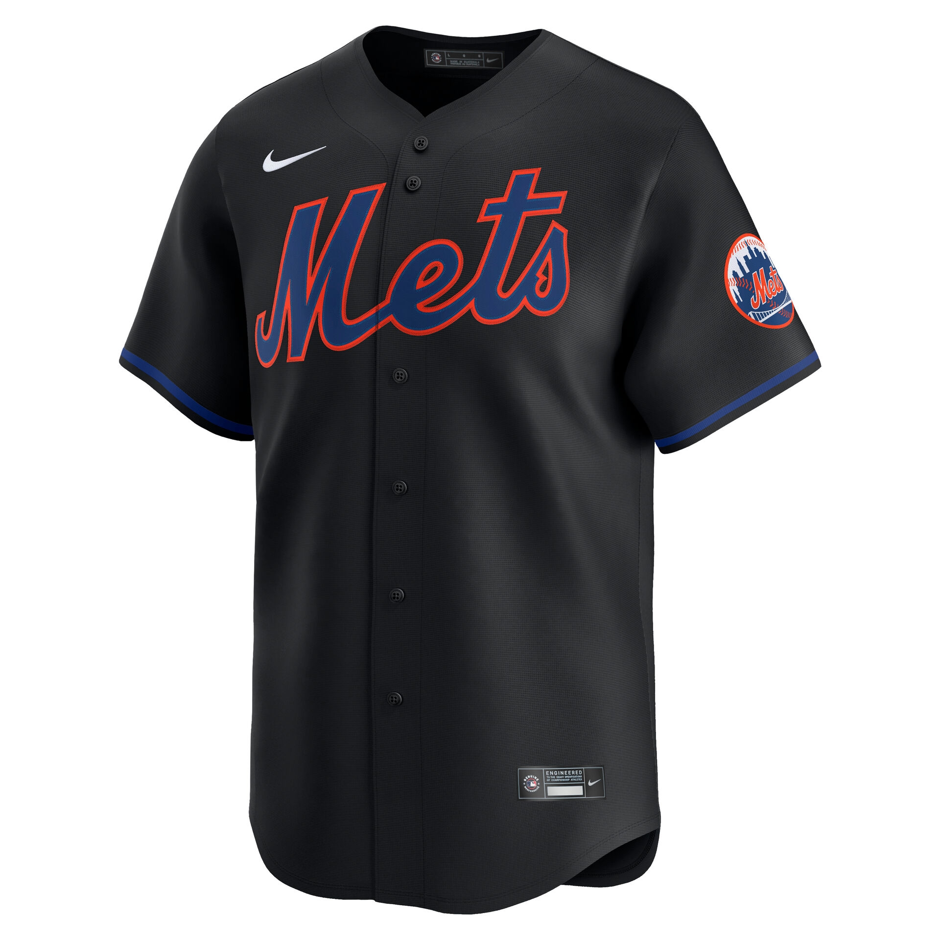 New York Mets Limited MLB Jersey Alternate Black
