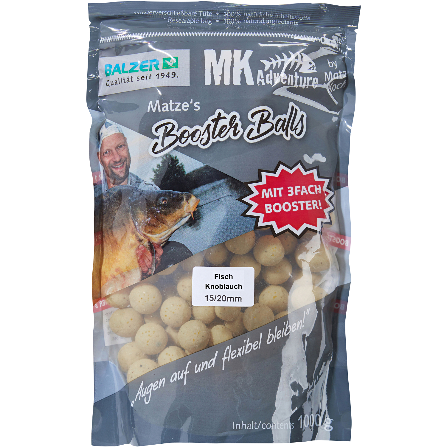 Matze Koch Boilies Booster Balls Special Edition (Fish\/Garlic)