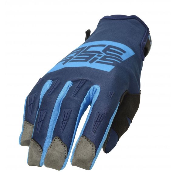 Acerbis MX WP APPROVED LIGHT BLUE/BLUE 2023 cross gloves - BlueRef : AE3121
