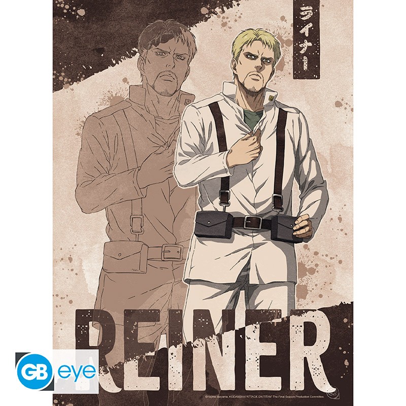 ATTACK ON TITAN Portfolio 9 posters Characters S4 (21x29,7)