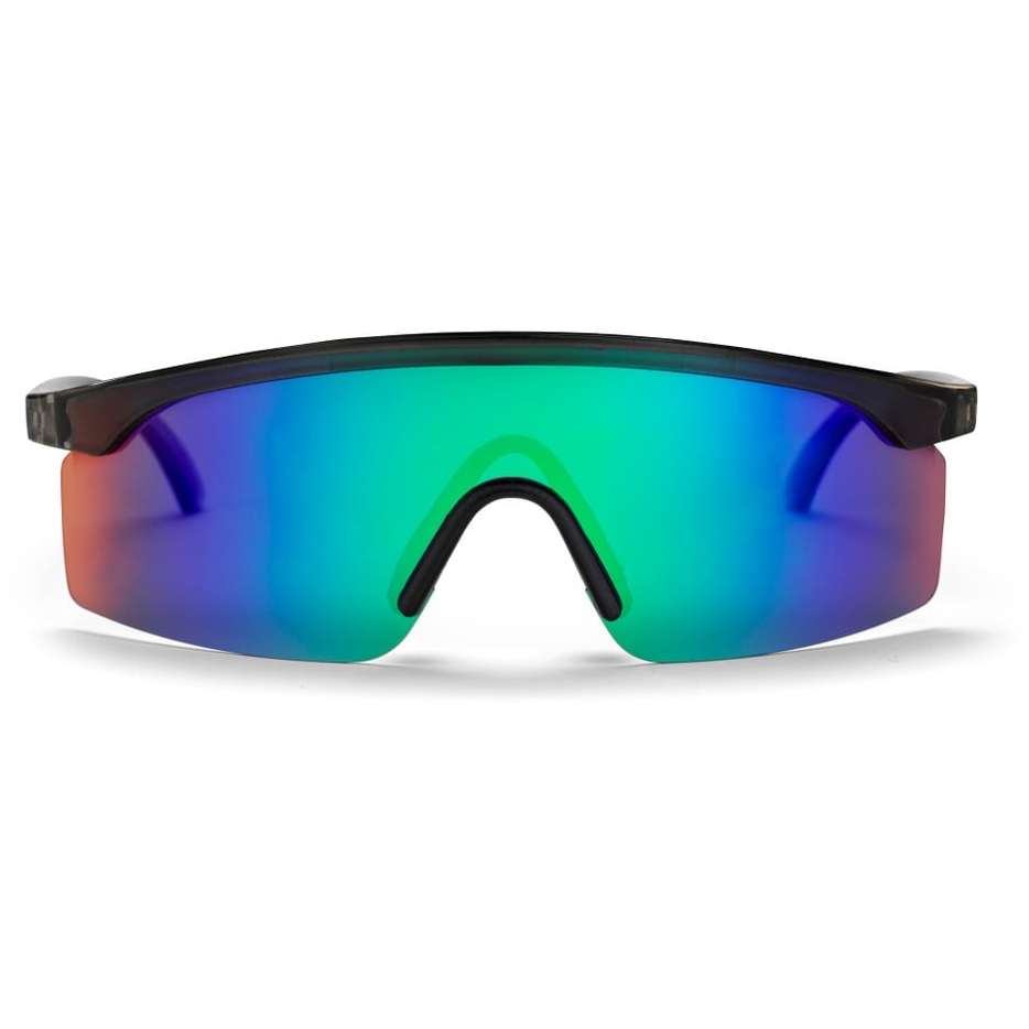 CHPO Lelle Sunglasses - Black / Rainbow Mirror