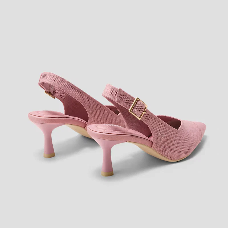 Pointed-Toe Slingback Heels (Addison)
