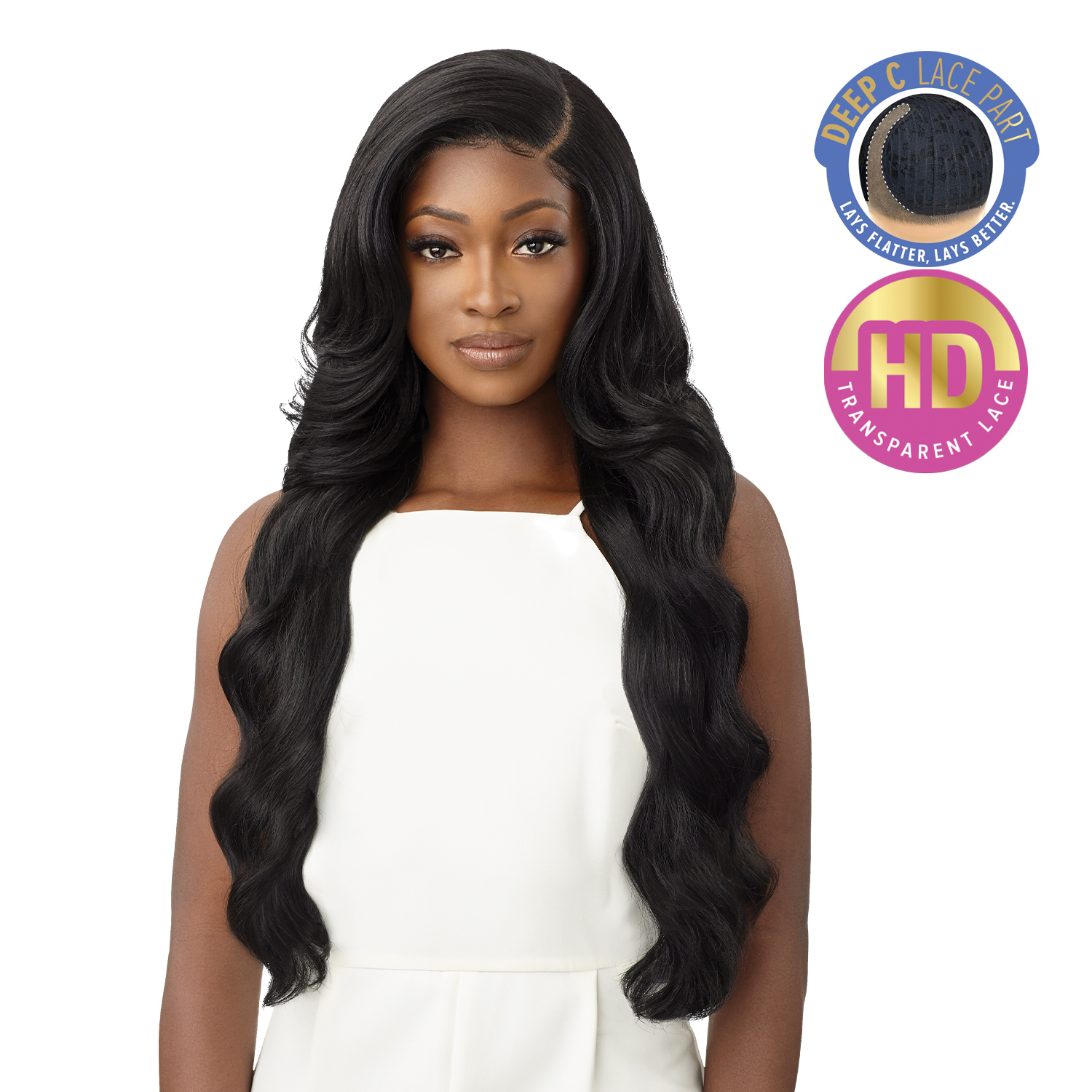 Outre HD Lace Front Wig SleekLay Part Johari