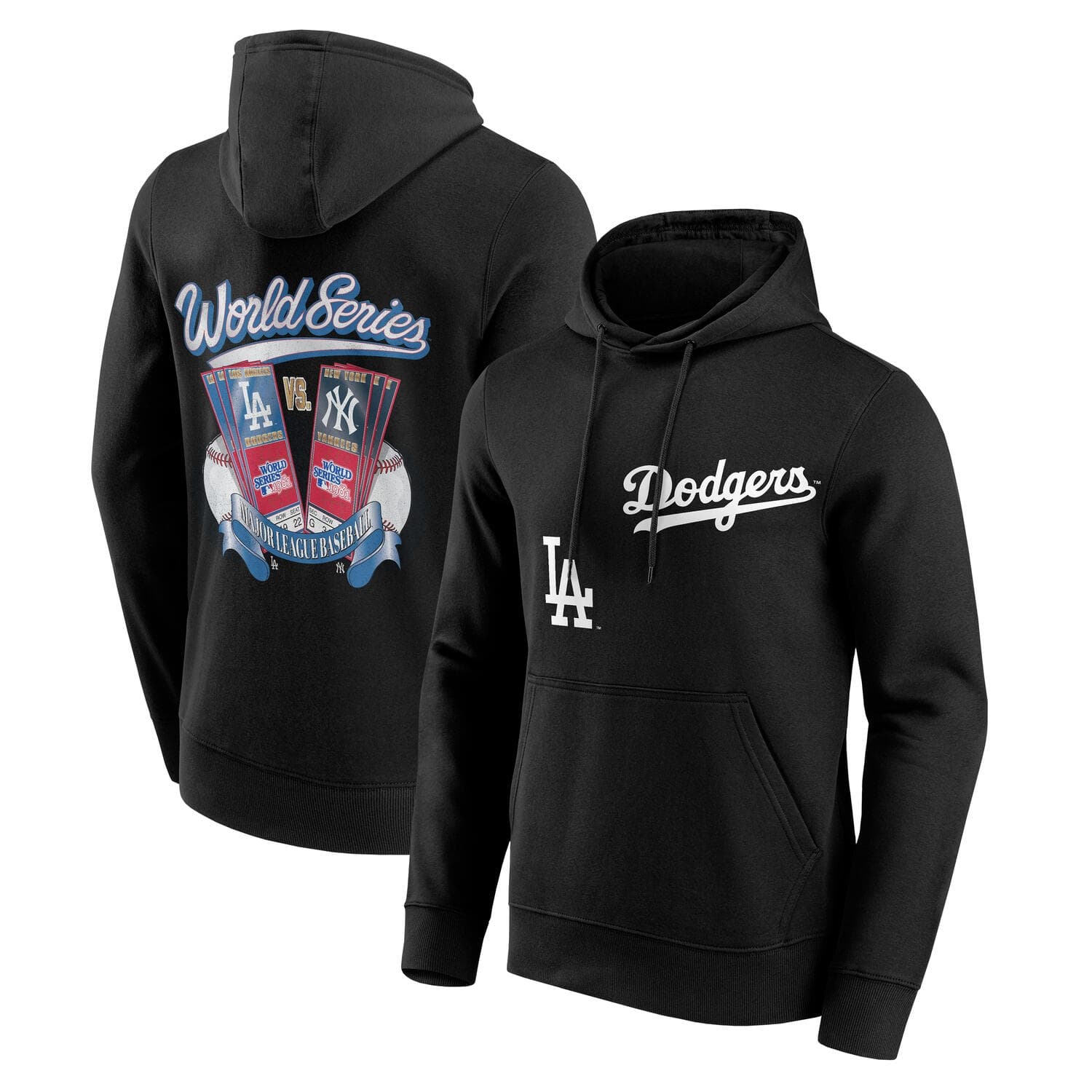 Los Angeles Dodgers 1981 World Series MLB Hoodie Black