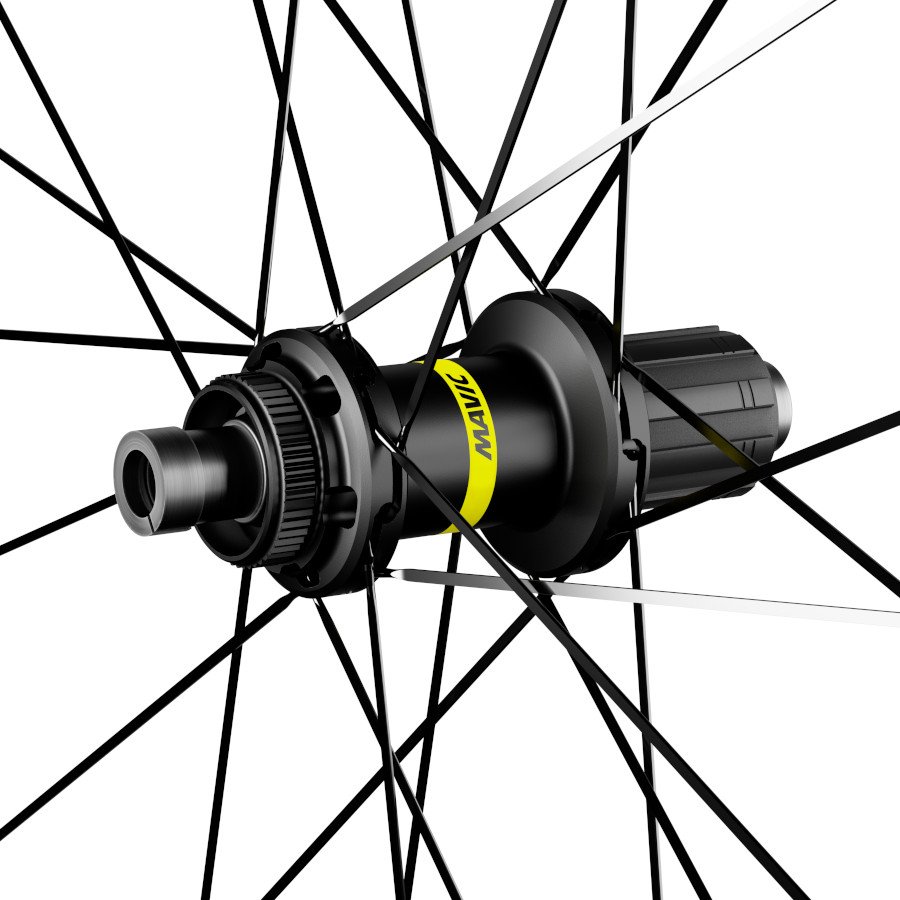 Mavic Ksyrium S Disc UST Rear Wheel - Centerlock - 12x142mm/QR - Shimano HG