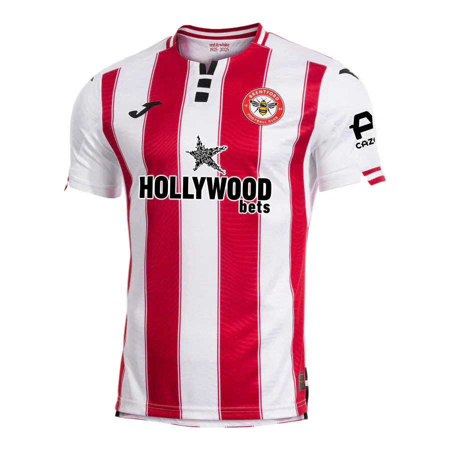 Joma Men's Brentford Home Jersey 25/26 (Red/White)