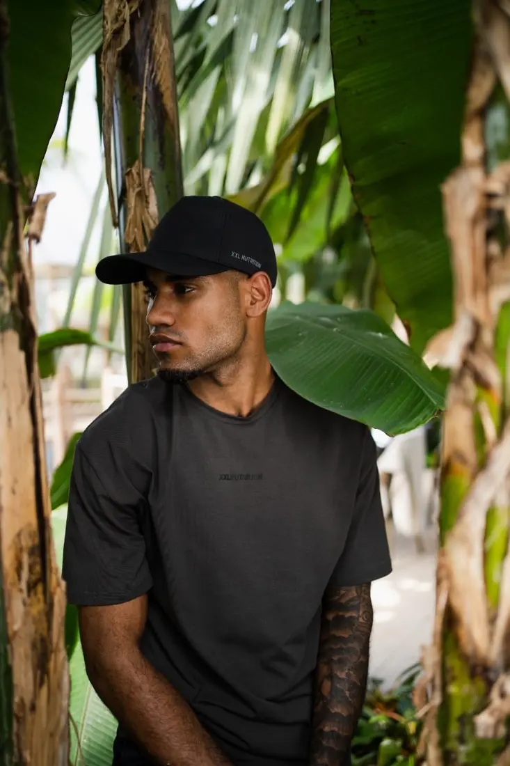 Nylon Cap - Black/Antra