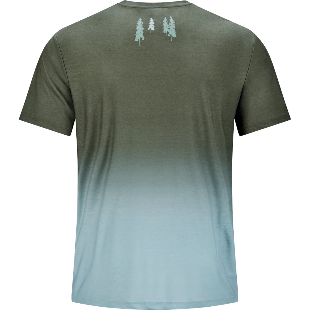 CUBE MTB Soft Touch Round Neck Short Sleeve Jersey Men - olive´n´sage