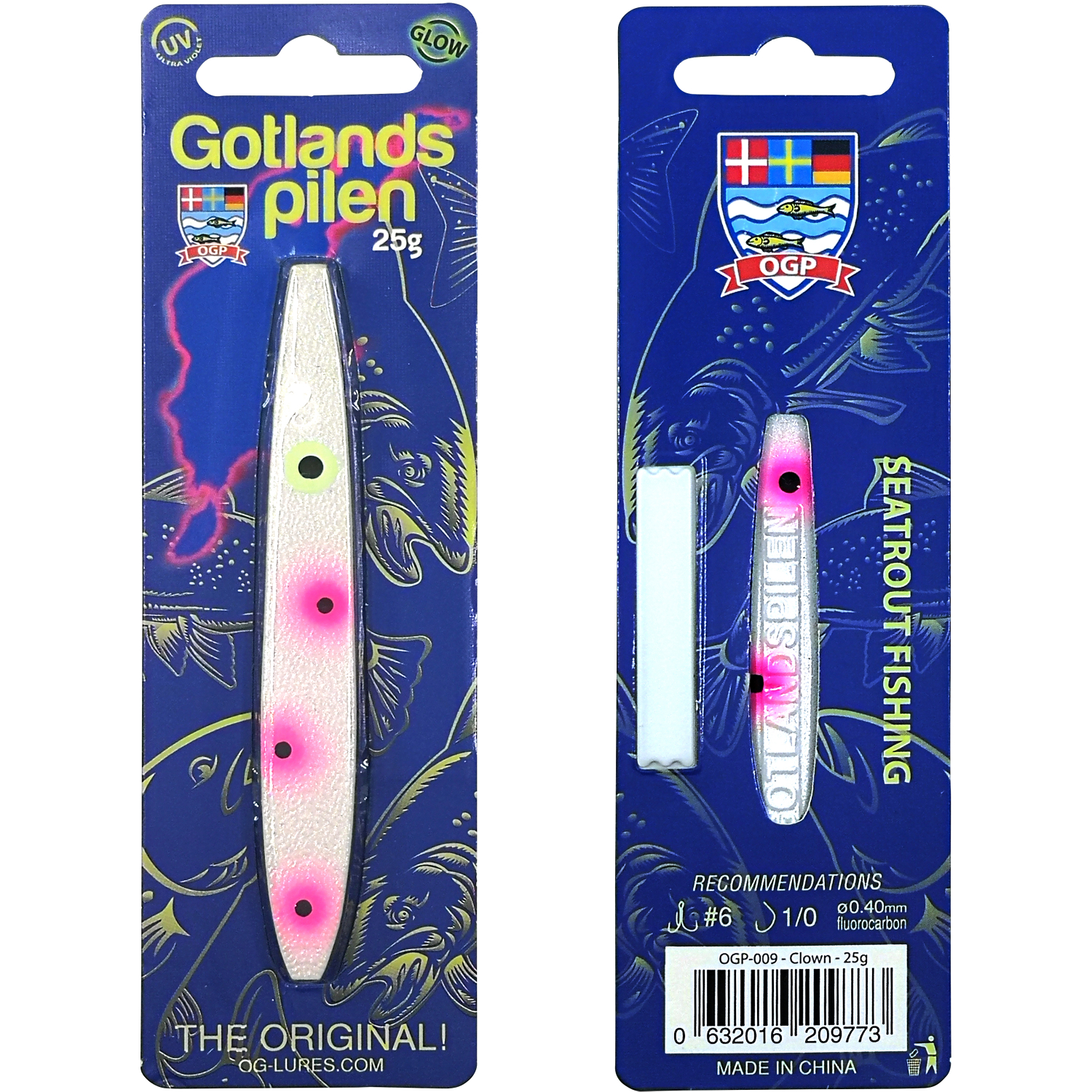 OGP Sea Fishing Bait Gotlandspilen (Clown)