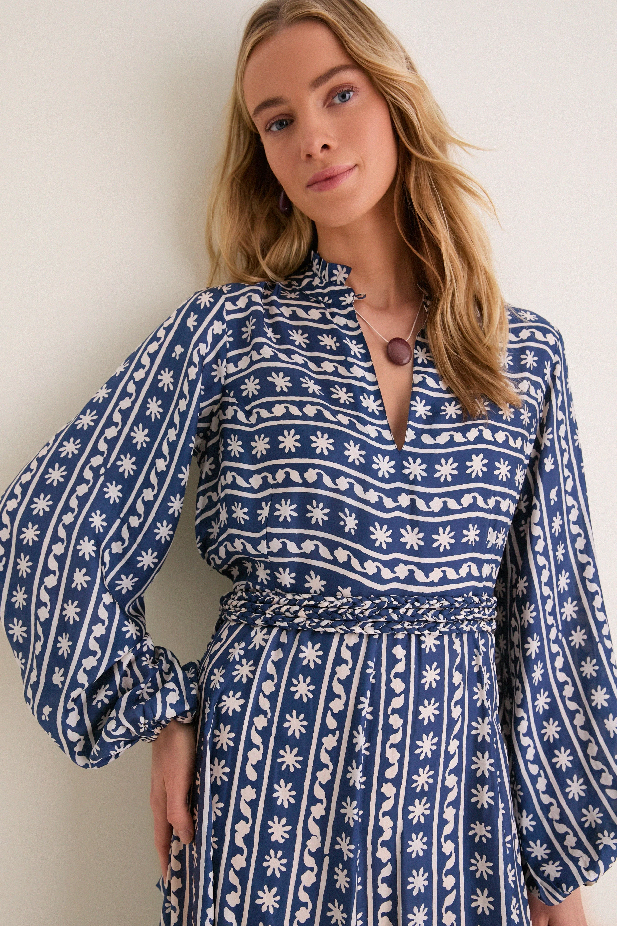 Wave Wonder Nala Maxi Dress